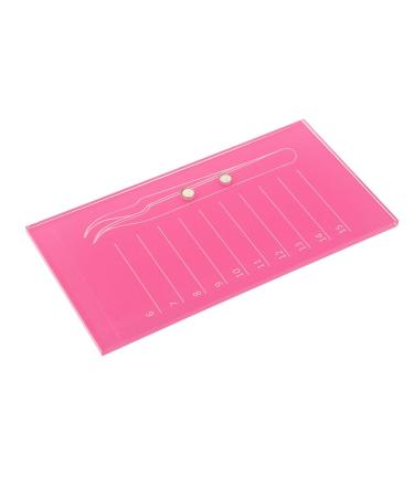 minkissy Lash Trays Lash Supplies Lash Cluster Tweezers Eyelash Tool Beauty Tools Eyelash Tweezers Magnetic False Eyelashes Cosmetology Supplies Accessories Acrylic Magnetic Force