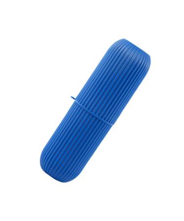 Fomiyes 1 sentence 8 toothbrush covers Additional toothbrush adult toothbrush brightening toothpaste travel toothbrush toothbrush brushes toothbrush holder lightening bristle bristles 1 piece (1 Pack) blue