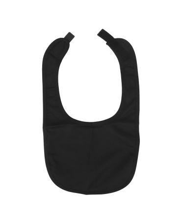 Tracheostomy shower cover ears stoma protection breathable tracheotomy cover adjustable stoma covers for neck trachea cover waterproof tracheostomy accessories (black)