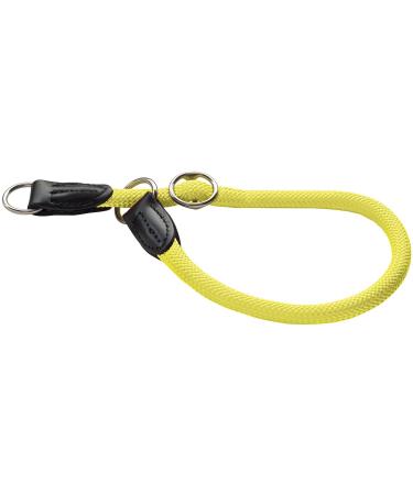 HUNTER Freestyle dressage collar dog collar pull stopper robust weatherproof 55 (L) neon yellow 55 (L) neon yellow