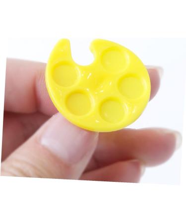 Palette de Bagues de Manucure Mini Plastique Anneaux M langeurs de Vernis Ongles Portables pour Professionnels et Amateurs Art Ongulaire - Buy Online on GoSupps.com