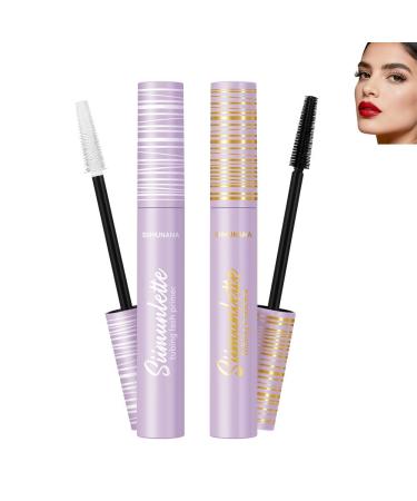 OKAY WB1 Mascara for voluminous and denser eyelashes smudgeproof waterresistant longlasting easily washable black and white mascara WB1