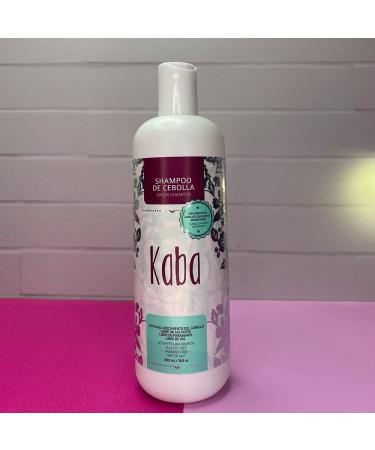 Kaba Red Onion Shampoo 16.9 oz - Hair Growth & Loss Treatment, Clinically Proven Formula, No Onion Smell | Buy Now - Buy Online on GoSupps.com
