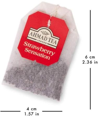 Ahmad Tea Fruit Tea Selection 20 Count - Black Tea - 20 Teabag Sachets | Pack of 1 - Buy Online on GoSupps.com