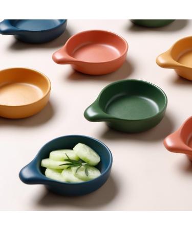 Fruit Bowl Snack Containers Savory Dishes Dipping Sauce Plate Ceramic Dishes Appetizer Small Sauce Soy Sauce Vinegar Seasoning Dipping Dish Breakfast Bowls (Color : D) (C) - Buy Online on GoSupps.com