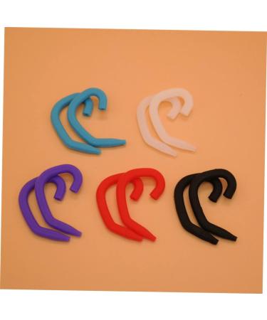 Minkissy 20 Pairs Ear Protection Mask Hooks | Ear Rope Buckle for Comfortable Face Cover | Hearing Protection Mask Brackets & Ear Hooks | Earmaker Equipment - Buy Online on GoSupps.com