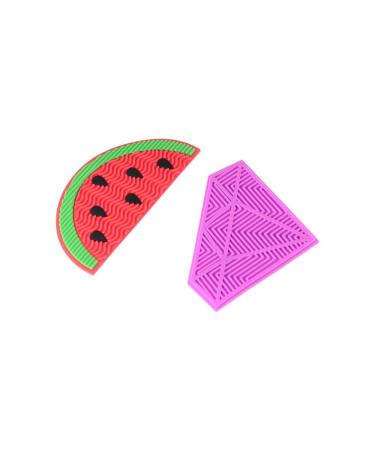 Vctitil 3pcs Silicone Makeup Brush Cleaning Pad - Sucker Scrubbing Tool for Effortless Brush Cleaning | International Shipping - Buy Online on GoSupps.com