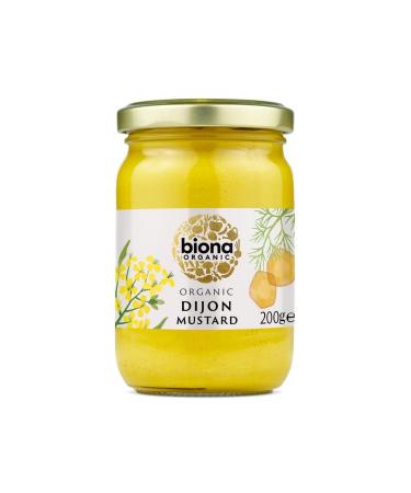 Biona Org Dijon Mustard 200g - Buy Online on GoSupps.com