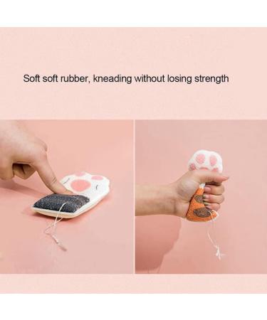 Body Exfoliating Sponge Elastic Cute Bathing Clean Scrub Brush with 4 Cat Paws body exfoliating brush - Buy Online on GoSupps.com