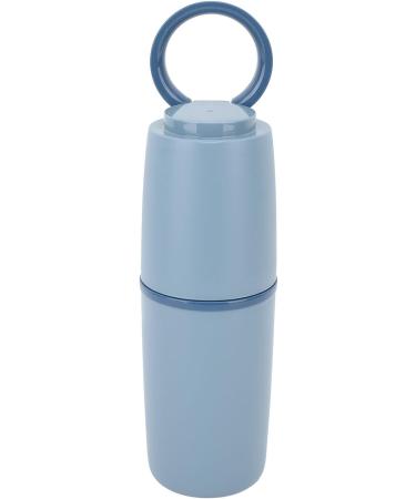 Yunseity Travel Toothbrush Box & Toothpaste Case Holder - Stylish Travel Accessory for Business Trips (Dark Blue - Buy Online on GoSupps.com