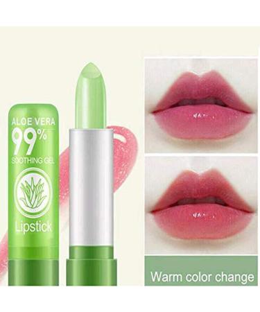 BROUYOUE Aloe Vera Lipstick - 3 Pack Long Lasting Tinted Lip Balm Set - Buy Online on GoSupps.com