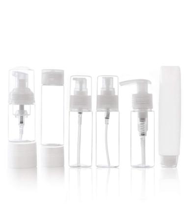Minkissy Travel Cosmetic Bottles Set - Refillable Liquid Containers for Soap & Lotion - Portable Travel Pumps & Donor Bottles - Ideal for International Shipping - Buy Online on GoSupps.com