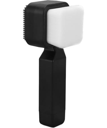 Double Sided Face Brush Portable Dead Skin Removal Exfoliator Facial Cleaning Brush Black - Buy Online on GoSupps.com