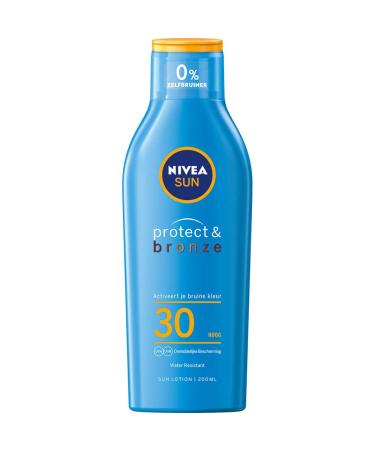 Nivea Protect & Bronze Sunscreen Milk SPF 30 200 ml