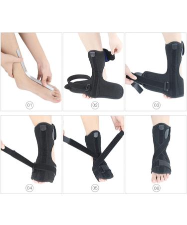 FOMIYES Ankle Splint & Support Sleeve - Stabilizer Strap for Injury Relief & Protection - Buy Online on GoSupps.com
