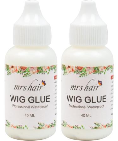 Lace Wig Glue 1.3 oz - Safe Non-Toxic Invisible Bonding Adhesive for Poly & Lace Frontal, Wig, Toupee, Hairpiece - Bold Hold - Buy Online on GoSupps.com