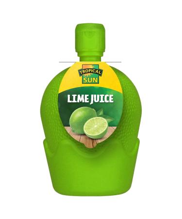 Tropical Sun Mediterranean 100% Pure Lime Juice Squeezy Bottle 200ml (Pack of 12). Cute Bottle. Perfect for Tacos Drinks Sauces Salad Dressings - Buy Online on GoSupps.com