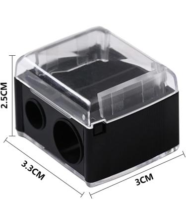 Premium Makeup Sharpener Spinker - Double Pointed Cosmetic Sharpener for Eyebrow Lipliner & Eyeliner Pencils | International Shipping Available - Buy Online on GoSupps.com