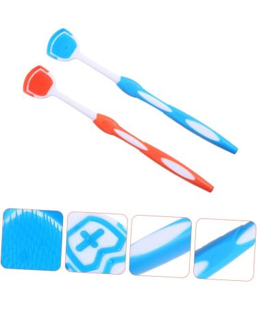 Housoutil Portable Tongue Cleaner Brush - Effective Scraping Tool for At-Home Oral Hygiene - Buy Online on GoSupps.com