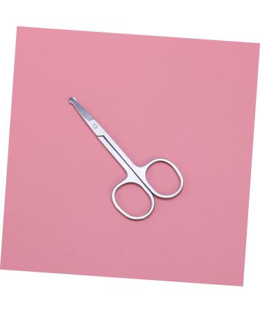 FRCOLOR Nose Hair Trimmer Scissors Eyebrow Scissors Nose Hair Rounded Tip Nose Hair Trimmer Facial Hair A Vibrissa Hair Trimming Makeup Tools - Buy Online on GoSupps.com