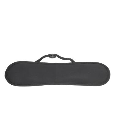 Castor Oil Wrap & Neck Wrap - Pain Relief & Relaxation for Yoga | Black - Buy Online on GoSupps.com