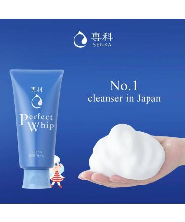 Senka Cleansing Perfect Whip Collagen in Cleansing Foam 120g - Buy Online on GoSupps.com