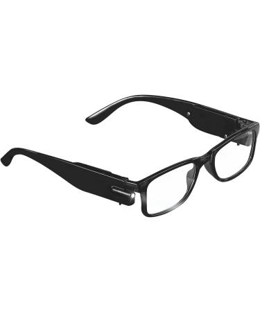 Fashionable Pearl Glasses with Integrated LED Light - Non-Prescription Night Vision Eyewear - Buy Online on GoSupps.com