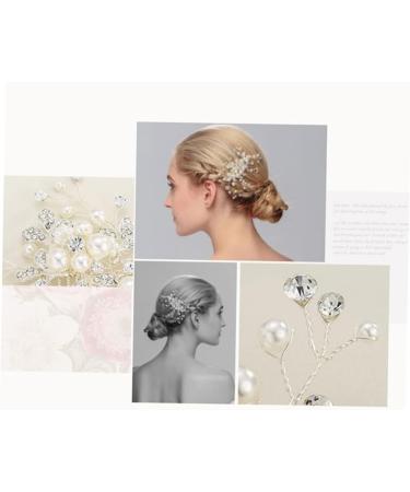 minkissy Tiara Bridal Headdress Bridal Hair Comb Women Hairpin Wedding Headpiece European and American Hair Dryer Bride - Buy Online on GoSupps.com