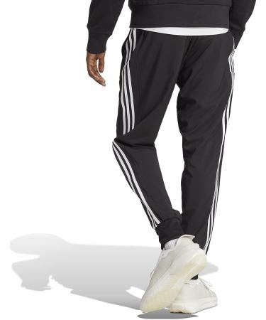 adidas Men's Aeroready 3-Stripes Cuffed Pants - Large Black/White - Buy Online on GoSupps.com