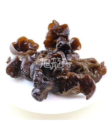 Buy XLSEAFOOD Dried Black Fungus Woodear Mushrooms 8oz | Premium Chinese Edible Wood Ear Mushrooms from Northeast China - Buy Online on GoSupps.com