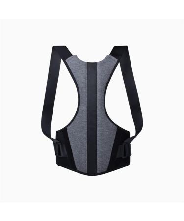 DFHBFG Fashion Adult Students Back Correction Sitting Posture Posture Correction Invisible Anti-Hunchback Correction Belt(Gray) 1 Gray