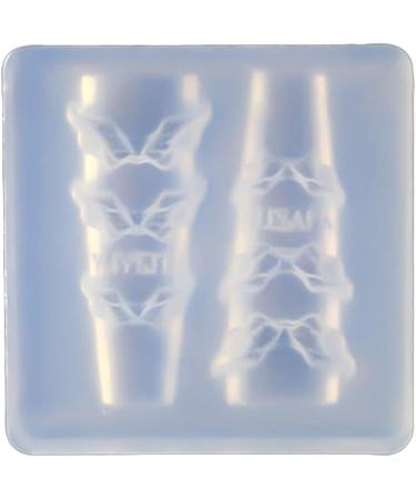 3D Nail Art Silicone Mold Angel Wings/Ribbon Bow-Designs Nail Art Decorations Carving Mold DIY Nail Art Template Resin Jewelry Molds Silicone Necklace Earrings Pendant - Buy Online on GoSupps.com