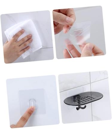 Amosfun 2pcs Box Bathroom Storage Holder Soap Rack Venetian Plaster Tools Straw Glasses Easter Island Silicone Mold Soap Holder Bathroom Storage Rack Suction Wall Soap Box - Buy Online on GoSupps.com