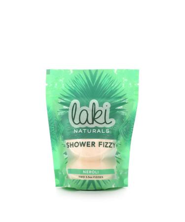LAKI NATURALS Neroli Shower Fizzie  3.5 OZ