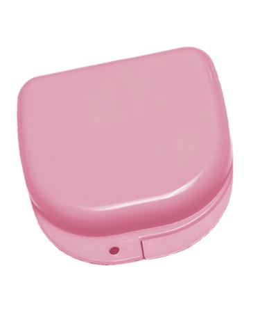 Buy Portable Dental Prosthesis Orthodontics Retainer Box - Dustproof & Professional Storage Case for False Teeth (Pink) - Buy Online on GoSupps.com
