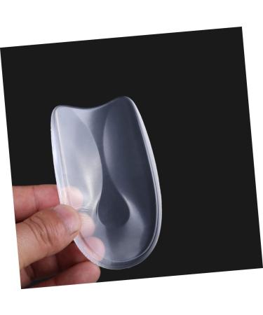 FRCOLOR U Shape Heel Pads - Transparent Cushion Insoles for High Heels | Plantar Support & Comfort - Buy Online on GoSupps.com