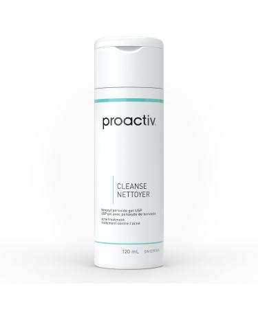 Proactiv Acne Cleanser - Benzoyl Peroxide Face Wash And Acne Treatment - Daily Facial Cleanser And Moisturizer With Exfoliating Beads - 60 Day Supply 120 ml Clear