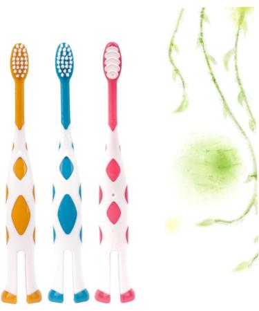 Beavorty 6-Pack Baby Manual Travel Toothbrush Set | Kids Oral Care & Mass Control Toothbrushes - Buy Online on GoSupps.com