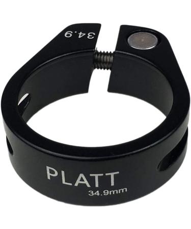 PLATT Bike Seat Post Clamp - Aluminum Alloy Bicycle Seatpost Collar 31.8mm Black - Buy Online on GoSupps.com