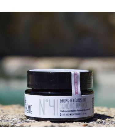 Organic lip balm No. 4 Tender Almond & Neroli
