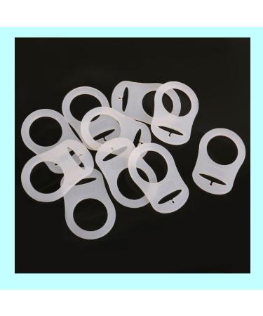 10pcs Soft Silicone Pacifier Clips - Safe & Stylish Baby Accessories for International Shipping - Buy Online on GoSupps.com