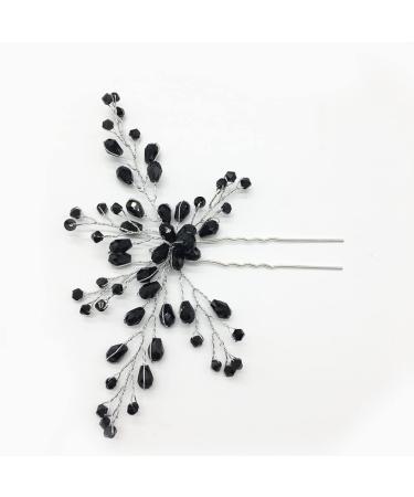Lurrose Elegant Bridal Hairpins - Crystal Rhinestone Hair Accessories for Women & Girls - International Shipping Available - Buy Online on GoSupps.com