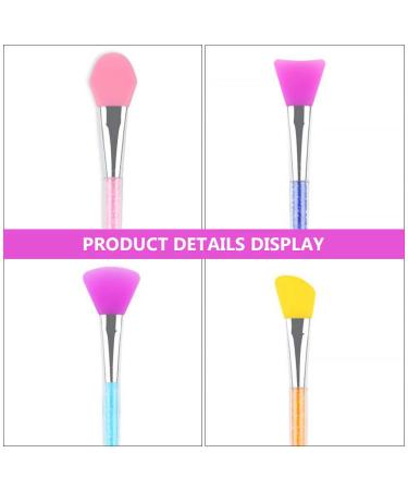 4 Silicone Mask Brushes - Premium Beauty Tools for Makeup & Skincare Application - Buy Online on GoSupps.com