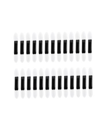 Balacoo 100pcs Eye Makeup Applicators Tipped Oval Makeup Tool Eye Shadow Applicator Makeup Tools Sponge Miss