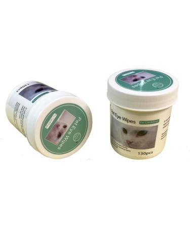 Petjanica Home Ear & Eye Cleaning Pads for Dogs & Cats | 130 Dental Care Finger Pads & Tooth Cleaning Wipes - Buy Online on GoSupps.com