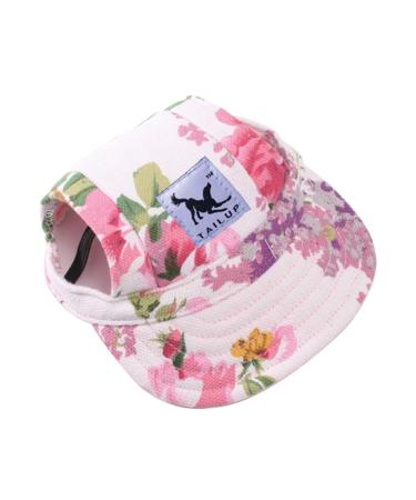 Surakey dogs baseball cap adjustable outdoor sports dog baseball cap dog cap sun protection dogs with ear holes dog baseball cap sun hat for dogs pets xl flowers