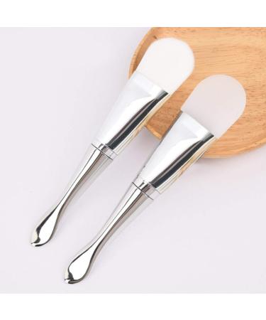 Beaupretty 2-in-1 Makeup Brush Set | Customizable Face & Eye Brushes | Silicone & Plastic Applicators for Liquid Foundation | International Shipping Available - Buy Online on GoSupps.com