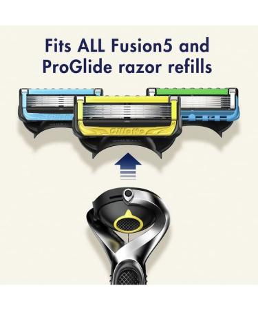 Buy Gillette Fusion5 ProGlide Razor Blade Refills - 16 Cartridges for Men | International Shipping Available - Buy Online on GoSupps.com