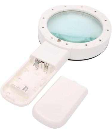Professional 1.8X 5X Handheld Magnifier Large Magnifier with Light Reading Magnifier Optical Lens Magnifying Aids Tool for Books Newspaper Coin Stamp Full of Stars - Buy Online on GoSupps.com