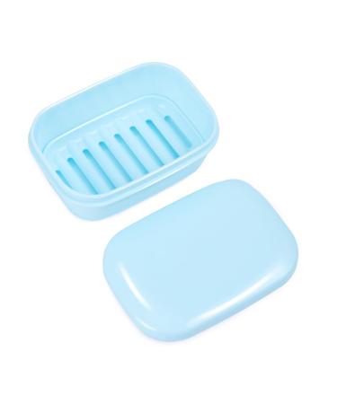 Ciieeo 2pcs Box Soap Case Dish Soap Container Soap Storage Case Sponge Holder Container with Lid Sponge Soap Travel Soap Holder Portable